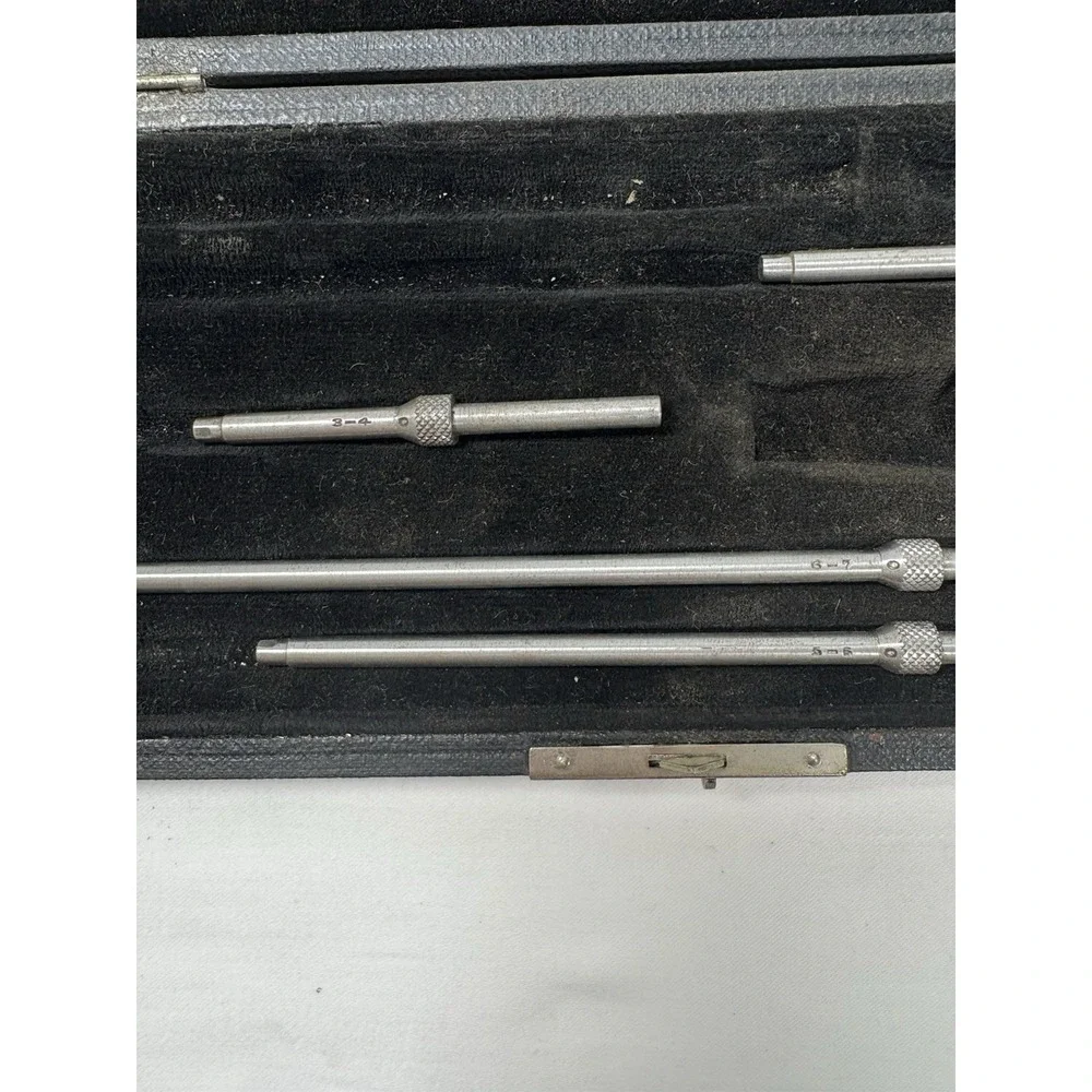 Starrett No. 124A Inside Micrometer Set 3–7